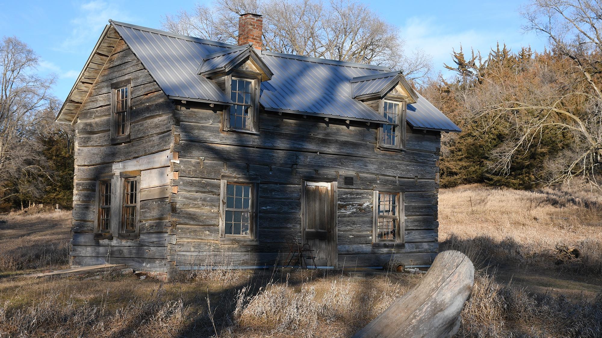 Clay County South Dakota's 1869 Log Home
